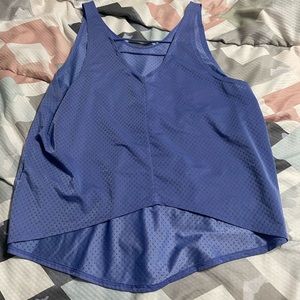 Nike cropped tank top size medium